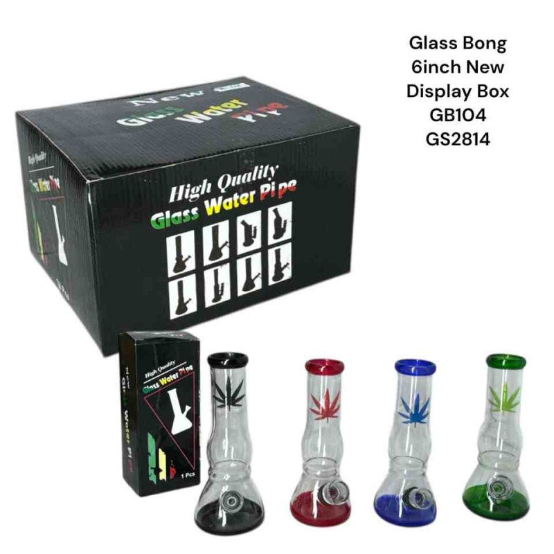 GS2814 - Glass Bong GB104 12cm/5inch -