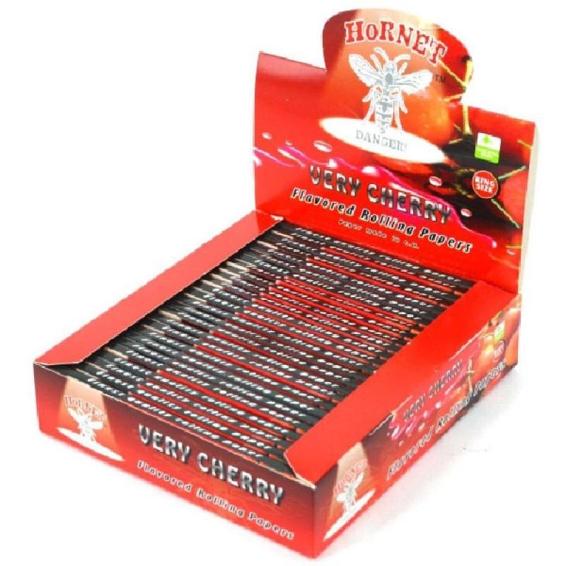 Hornet Very Cherry Rolling Paper King Size YX2812-10 - GS0225