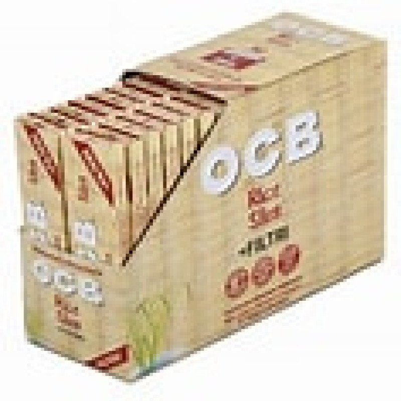 OCB RICE KS Slim+Tips PK32