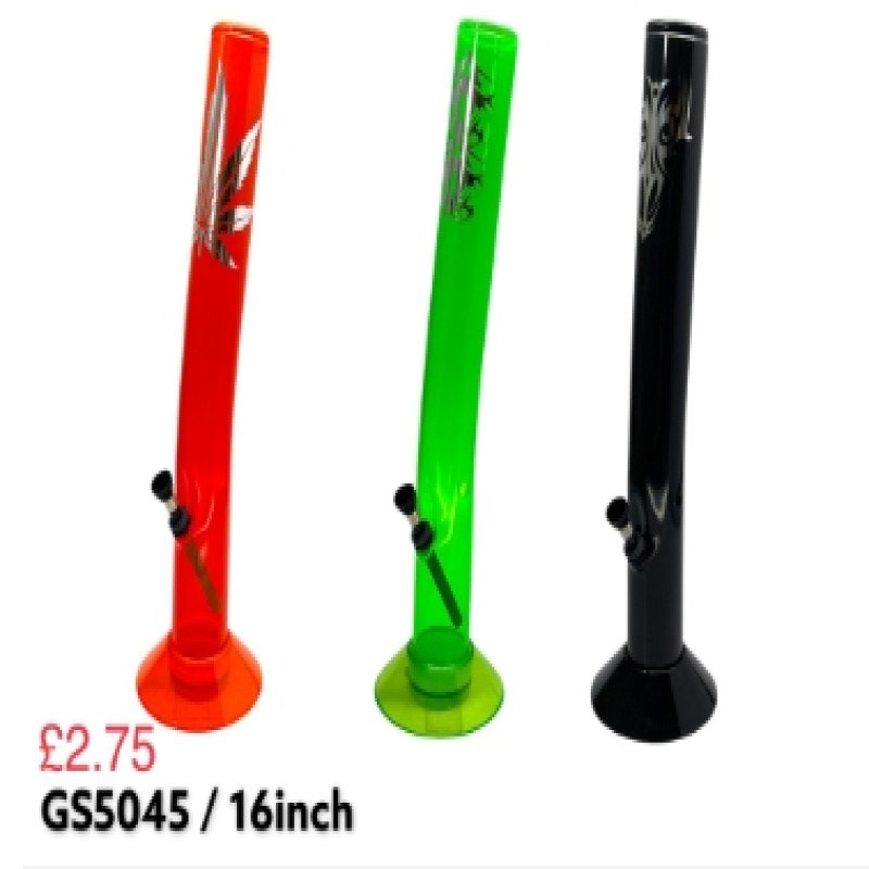 GS5045 - New Acrylic Bong 16INCH