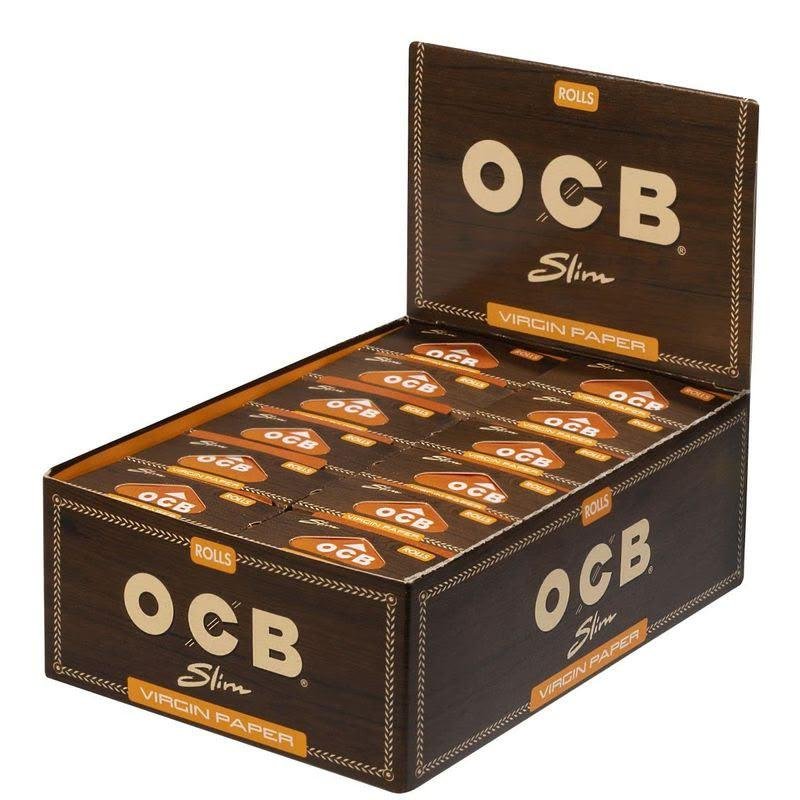 OCB Rolls Brown Slim PK24