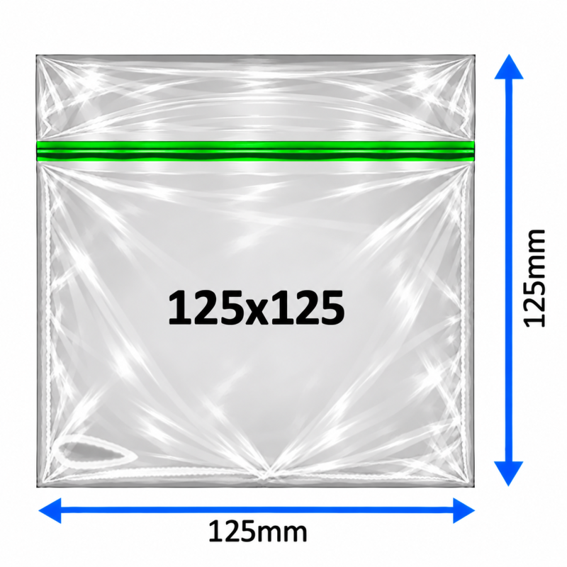 Plain Baggy Zipper 125x125