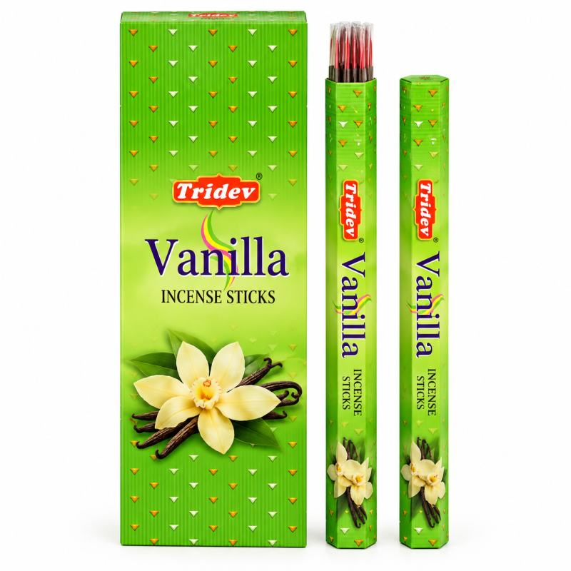 Tridev Incense Stick vanilla Hexa Series pk6