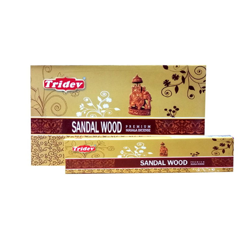 Tridev Agarbatti 6 pack sandal