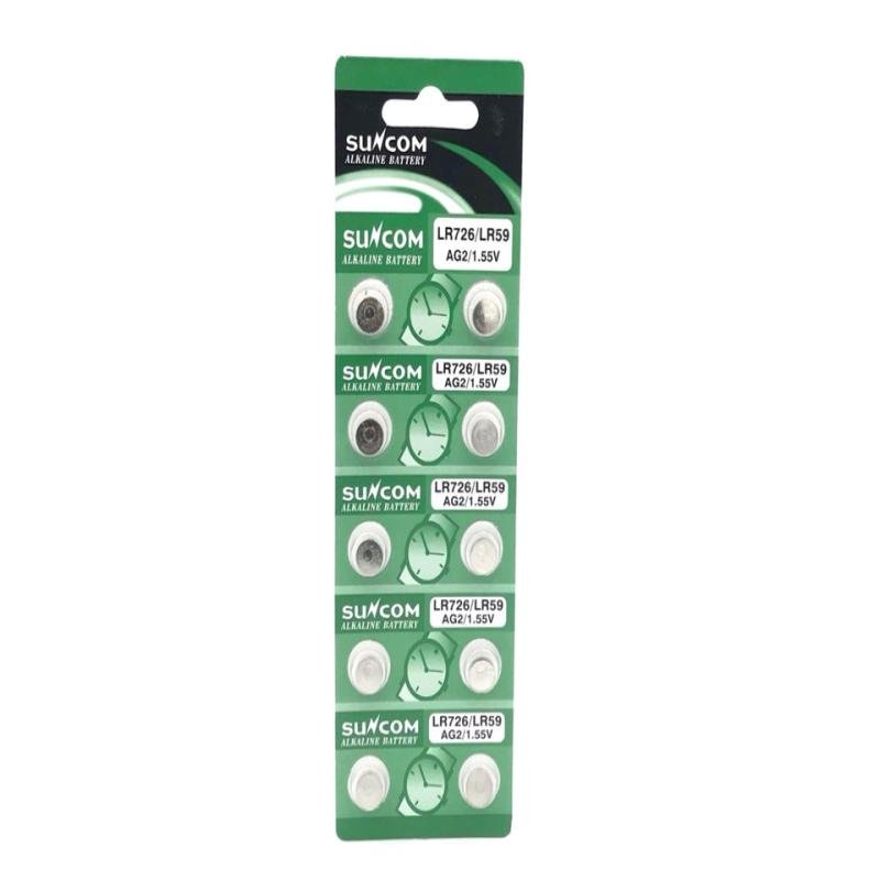 Suncome Batteries Pack of 20 strips AG2