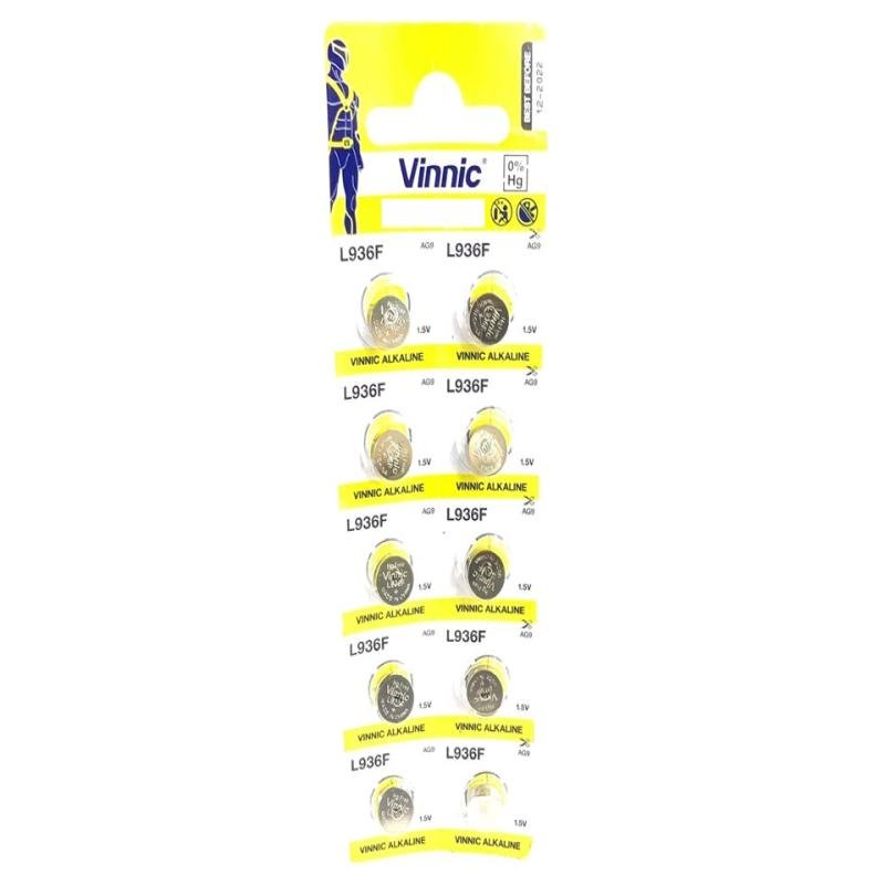 VINNIC BUTTON BATTERY AG5 C10
