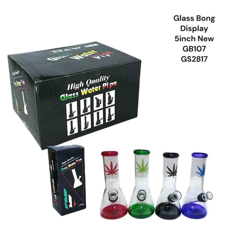 GS2817 - Glass Bong GB107 12cm/5inch