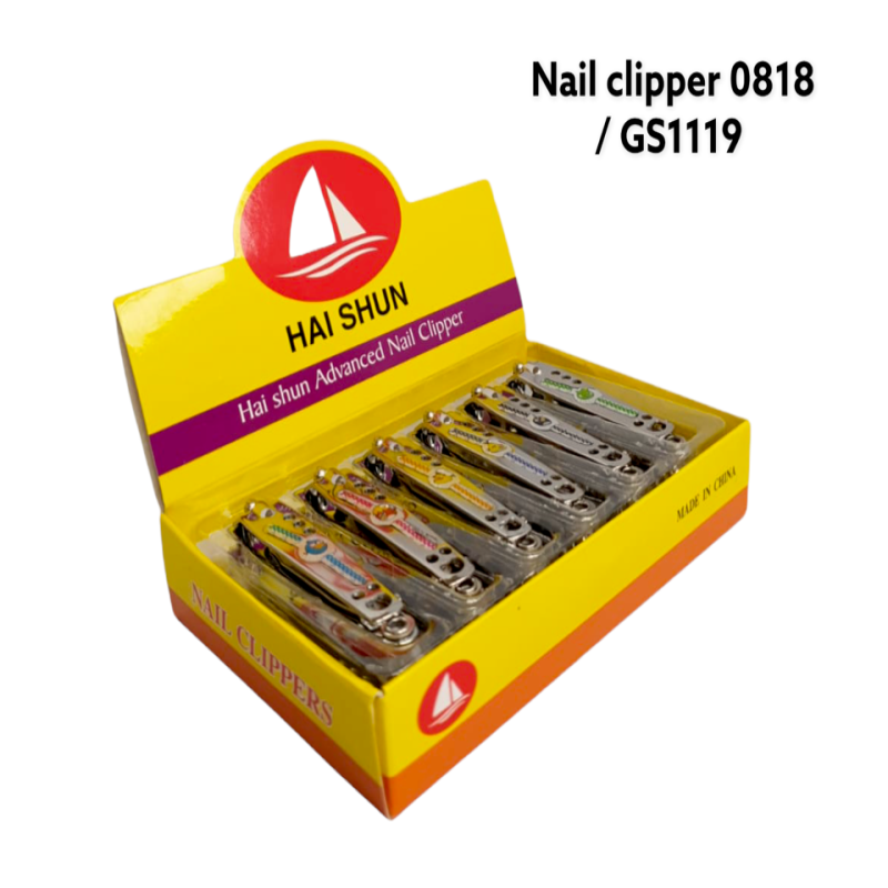 Nail Clipper - 0818 Pack Of 12 New - GS1119