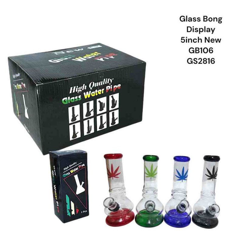 GS2816 - Glass Bong GB106 12cm/5inch