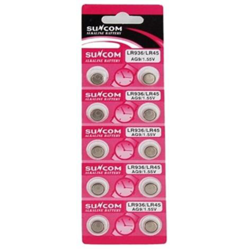 Suncome Batteries Pack of 20 strips AG9
